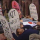 An ACT UP die-in